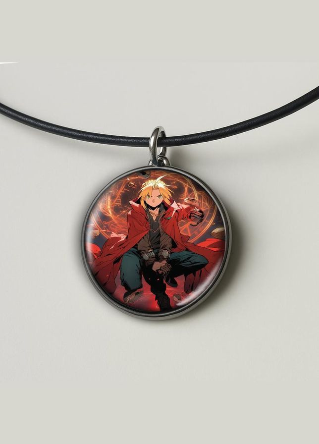 Подвеска (кулон) Аниме Стальной алхимик #08 (круглый) No Brand (328051034)