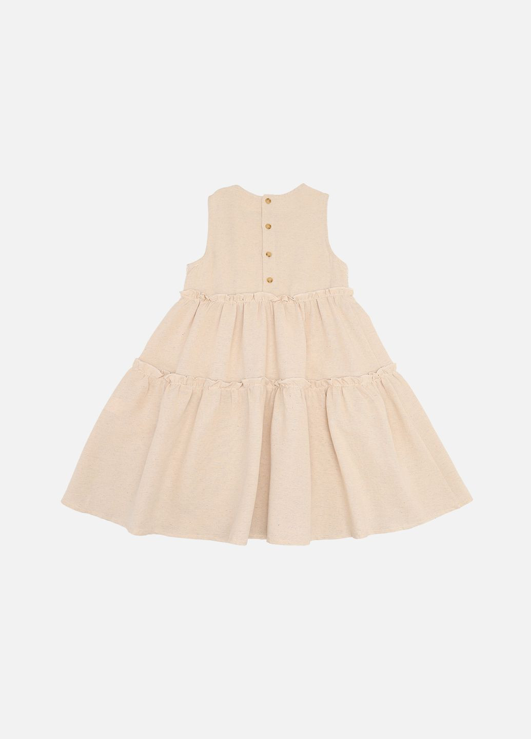 Бежева сукня для дівчинки колір бежевий cb-00274521 Yuki (330222696)