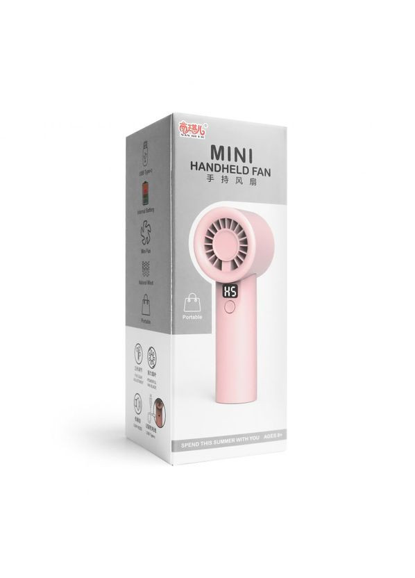 Портативный вентилятор XQ150110 800mAh white No Brand (349501098)