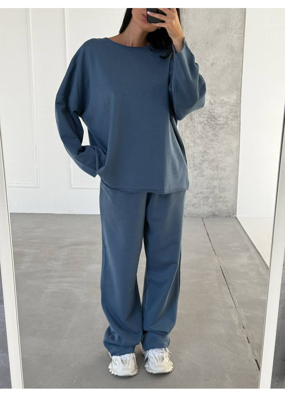 Женский базовый костюм из петли, модель 004 DK/DL Мода без кордонів (355076518)