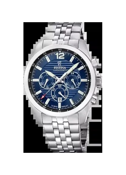 Годинник чоловічий F20742/4 Timeless Chronograph No Brand (399924964)