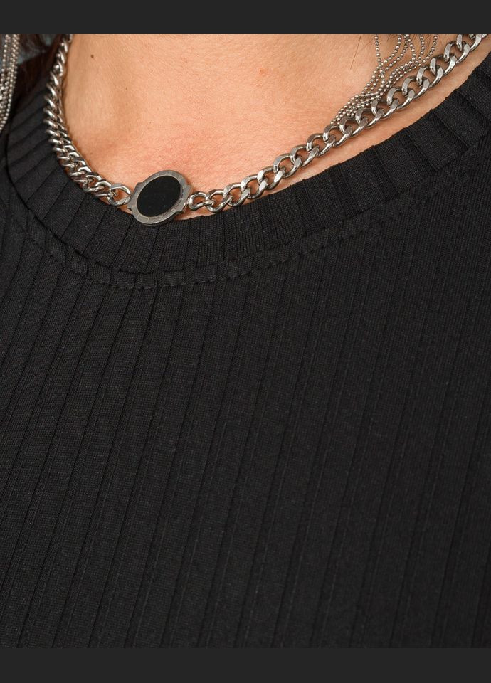 Черное платье 14525-4 Alenka Plus