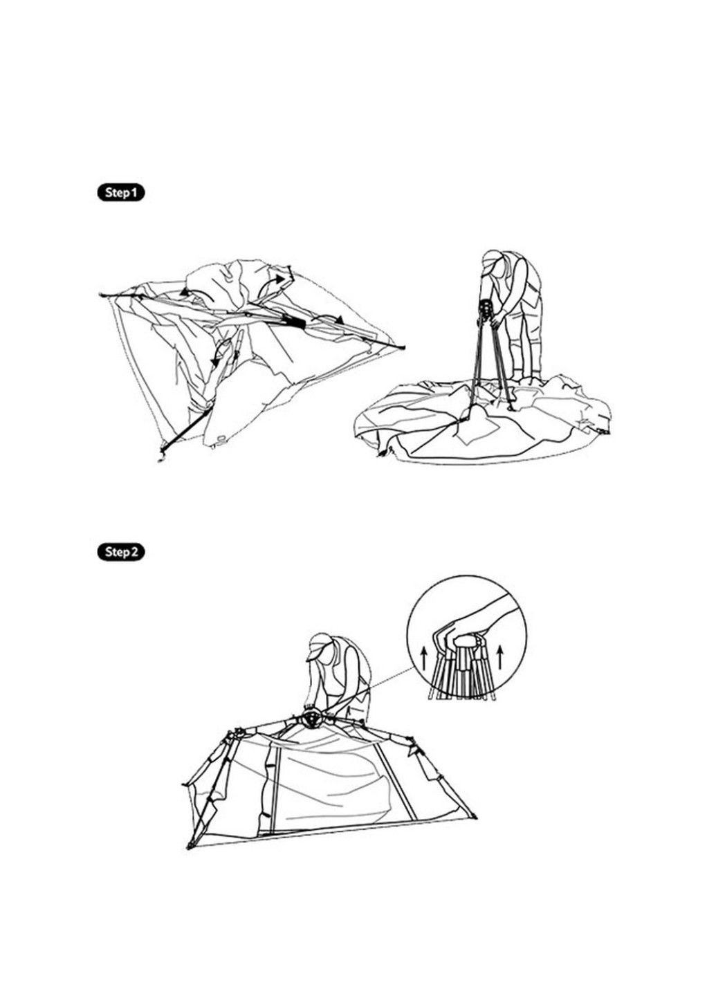 Тент для кемпінгу Naturehike CNK2450WS021 (Бежевий) No Brand (332636191)