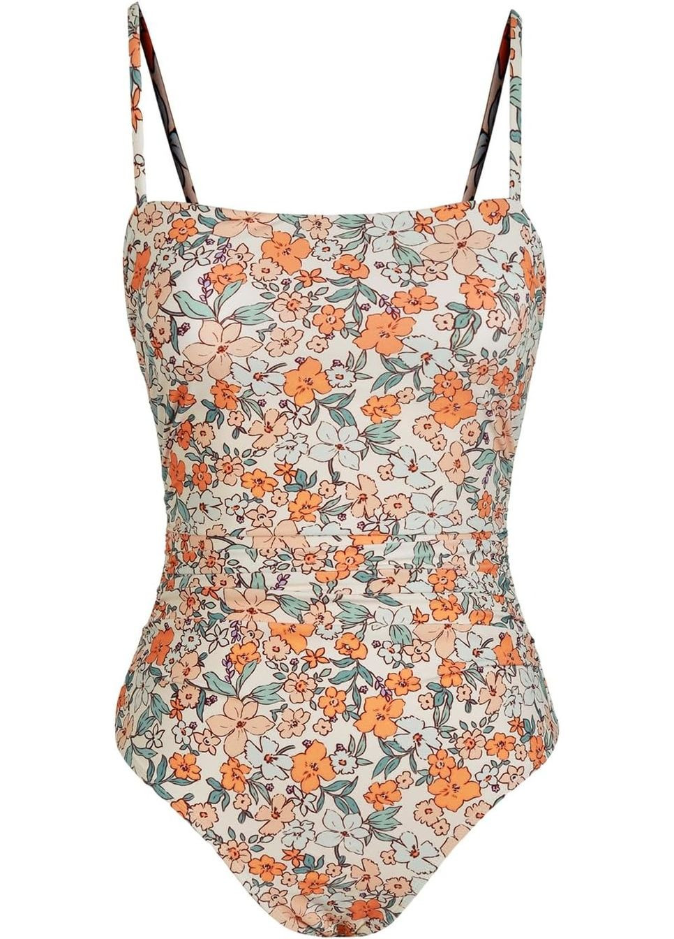 Комбинированный летний купальник CUPSHE