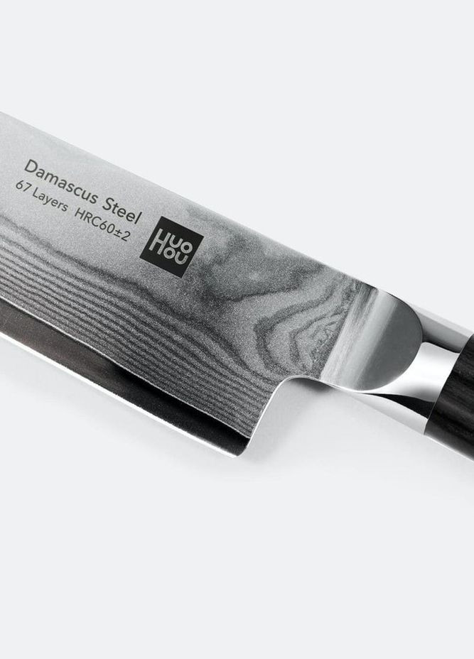 Набор кухонных ножей Xiaomi Damascus Kitchen Knife Set (HU0073) 4 штуки + подставка Huo Hou (324397293)