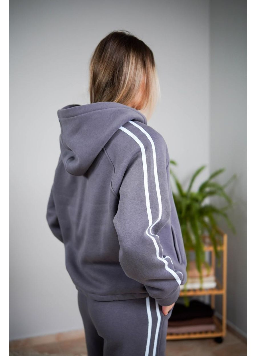 Женский костюм на замке с начесом светлый лимон (М208.4) UMON (363979531)