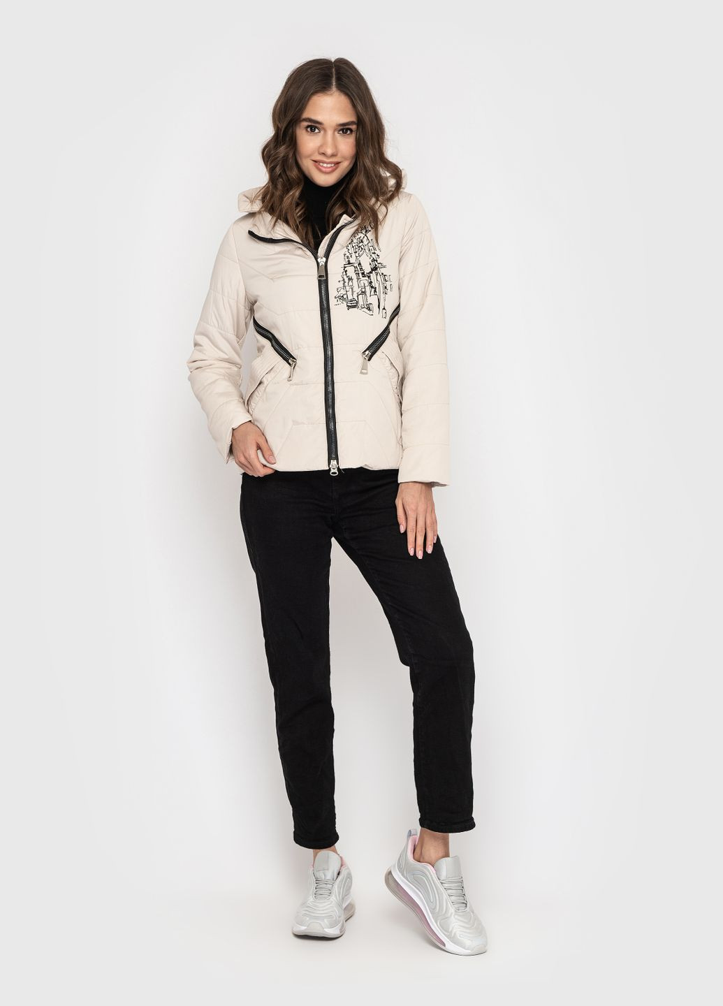 Молочная демисезонная куртка демисезонная Welltre