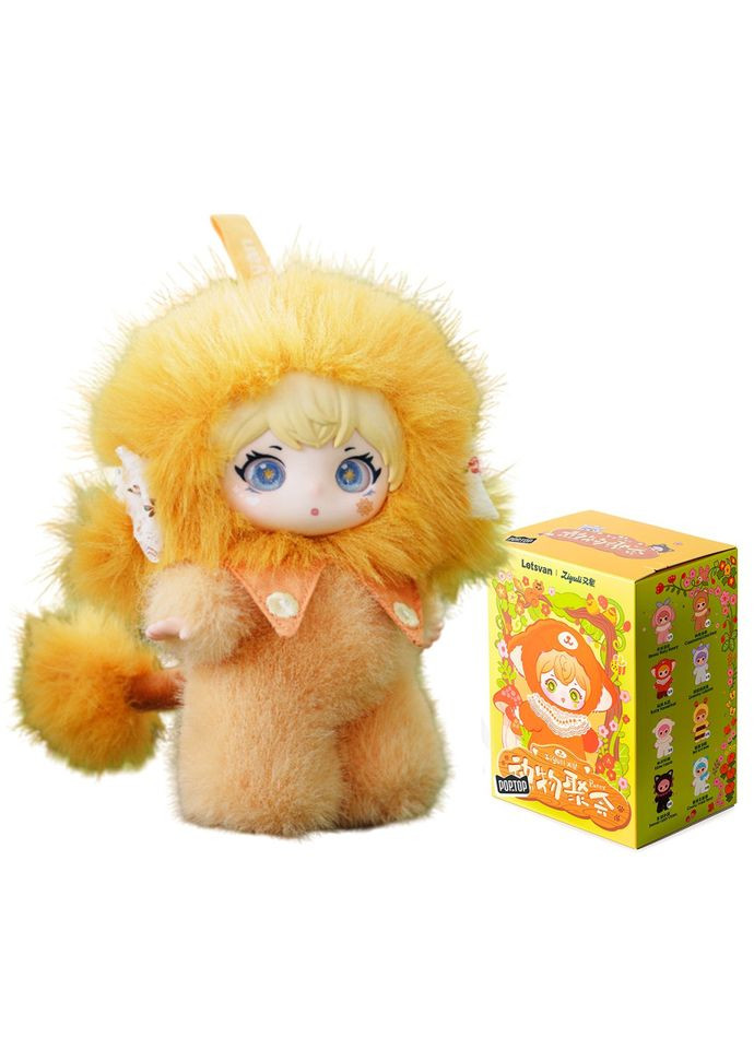 Колекційна м'яка іграшка з кільцем "Паті звіряток" 17Zl-0601 серії "Ziyuli" POP TOP (366421267)