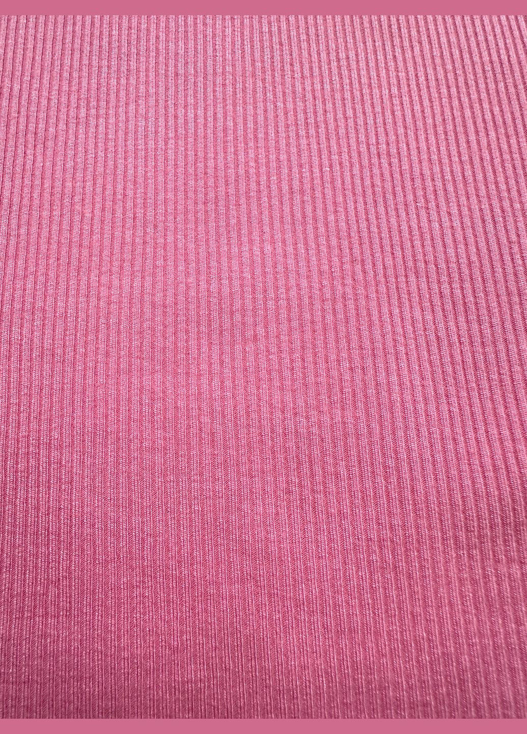 Топ-майка в рубчик для дівчинки рожевий To Be Too (324610465)