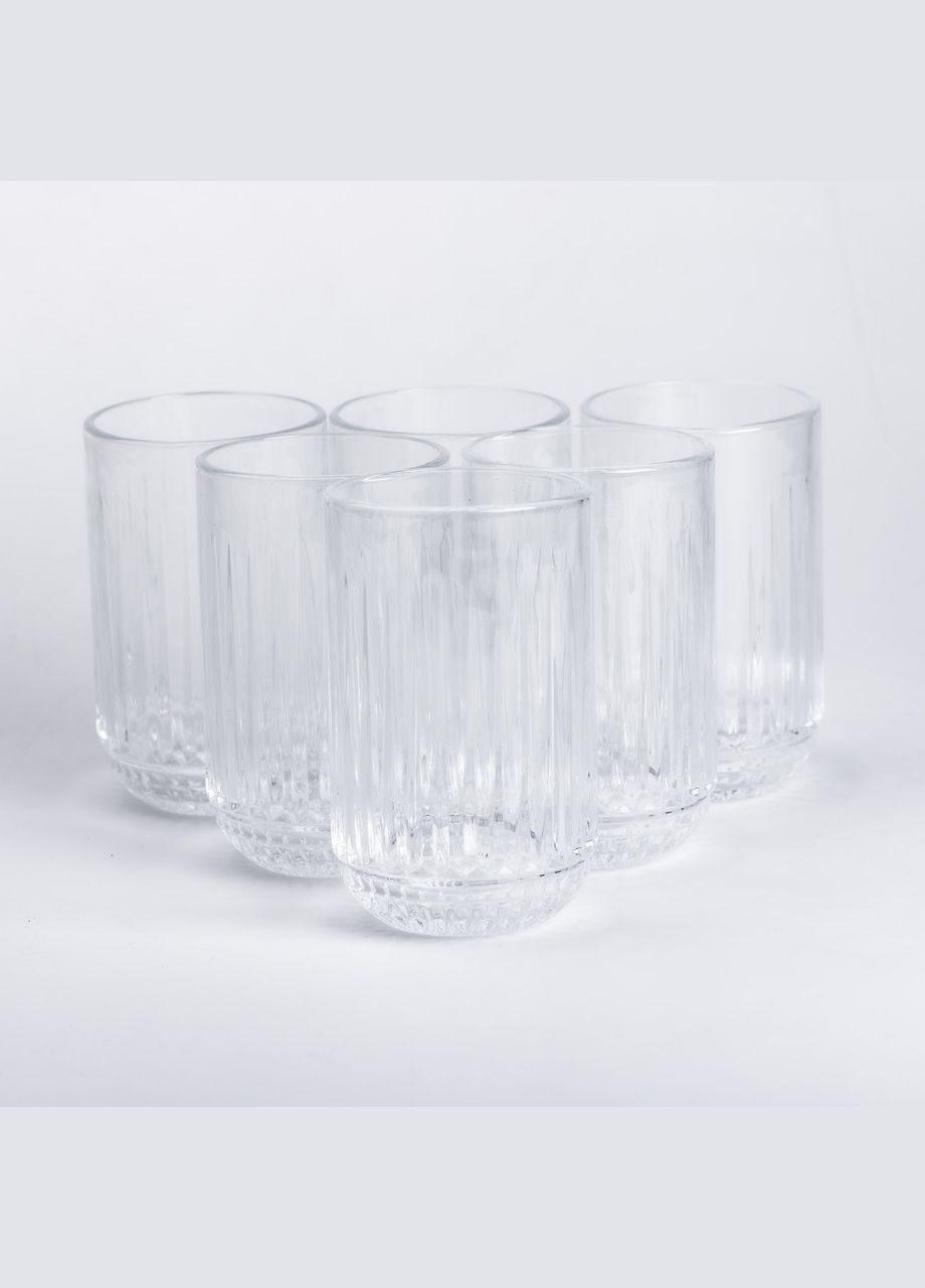 Набор стаканов из толстого стекла Elysia 6 штук по 500 мл Yiwu (328287572)