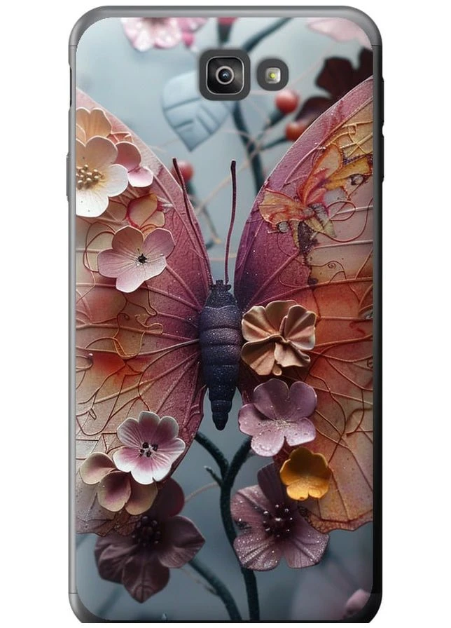 Силиконовый чехол 'Fairy Butterfly' для Endorphone Samsung Galaxy J7 Prime (285700202)