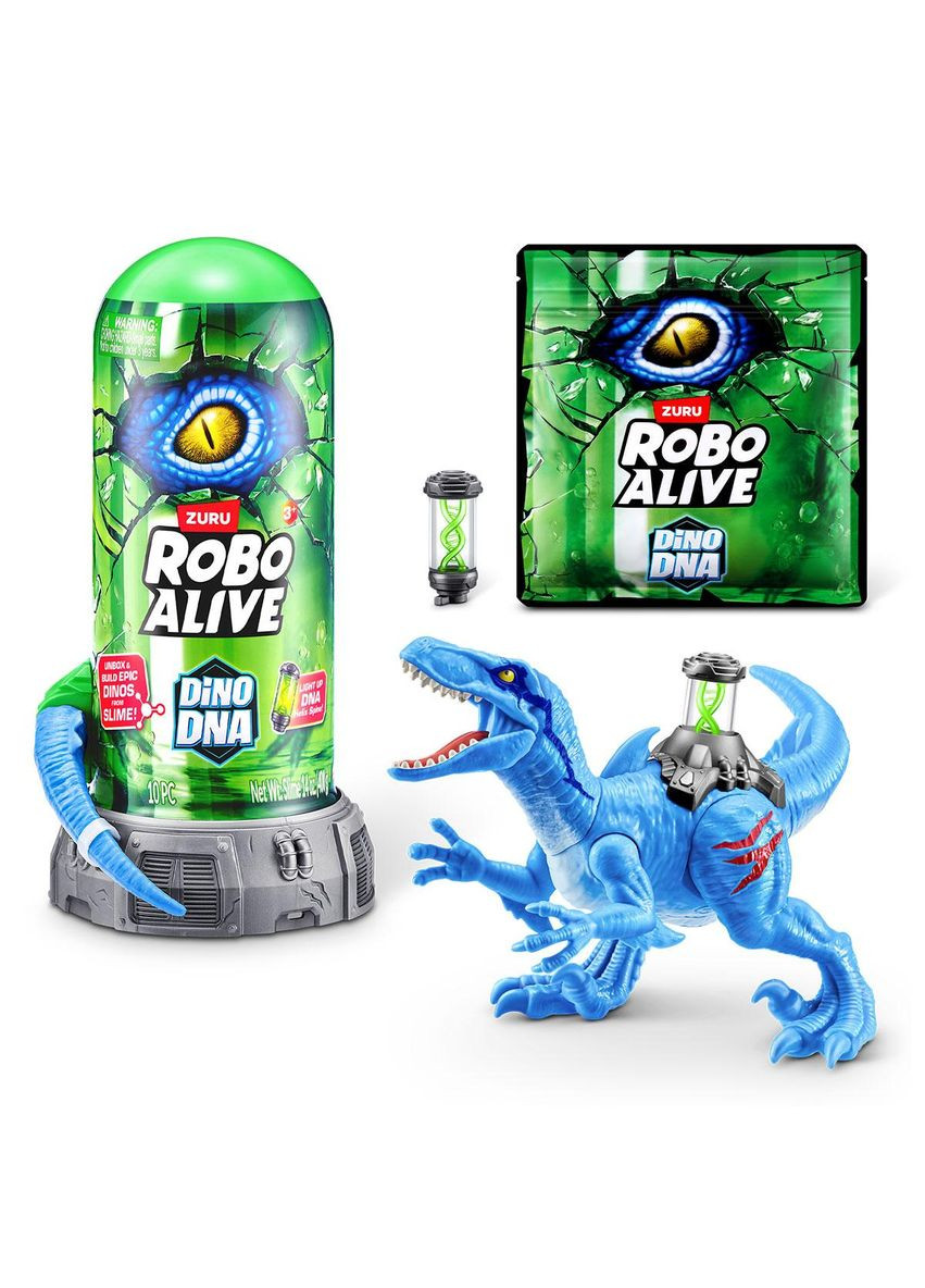 Інтерактивний ігровий набір Robo Alive — ДНК Велоцизавра Pets & Robo Alive (349822333)