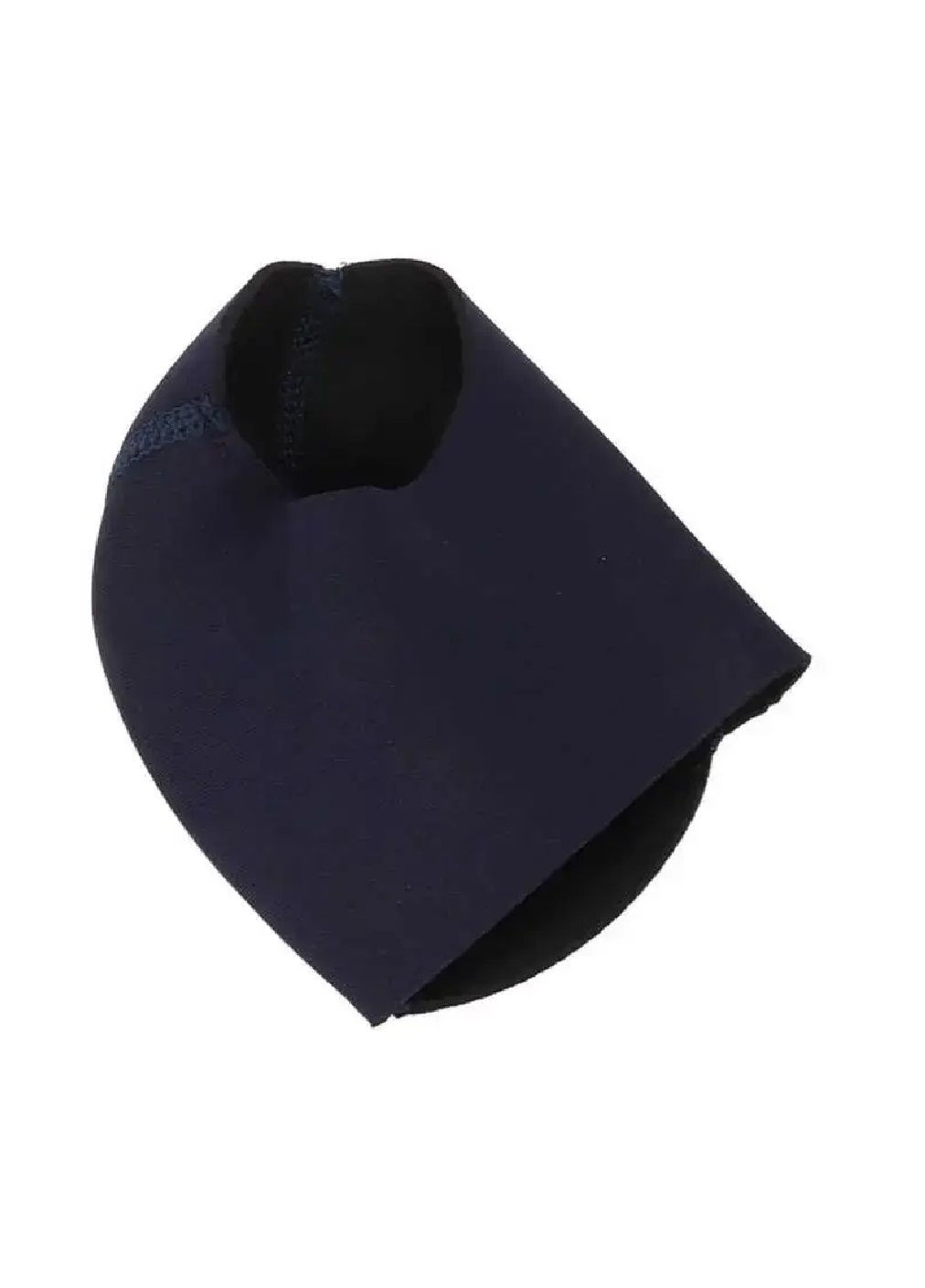 Чорні напівшкарпетки для п'ят у разі болю в п'ятах при грубій шкірі мозолях натоптишах багаторазові дихаючі (479436-prob) Unbranded однотонні (318555689)