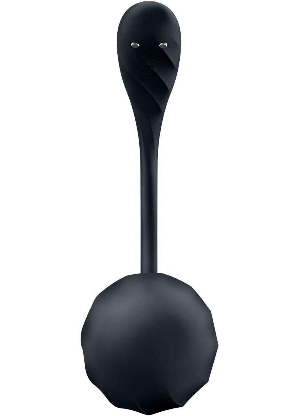 Смарт-віброяйце Ribbed Petal Connect App Black, керування зі смартфона, пульт ДК Satisfyer (333332834)