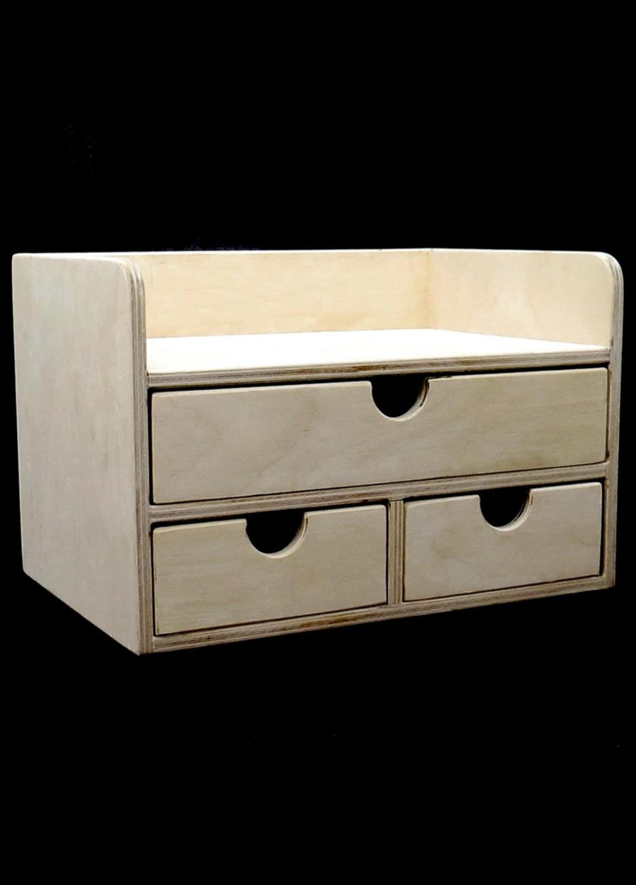 Мини-комод из дерева Пенгера бланже (МНК-008601) No Brand (328227380)