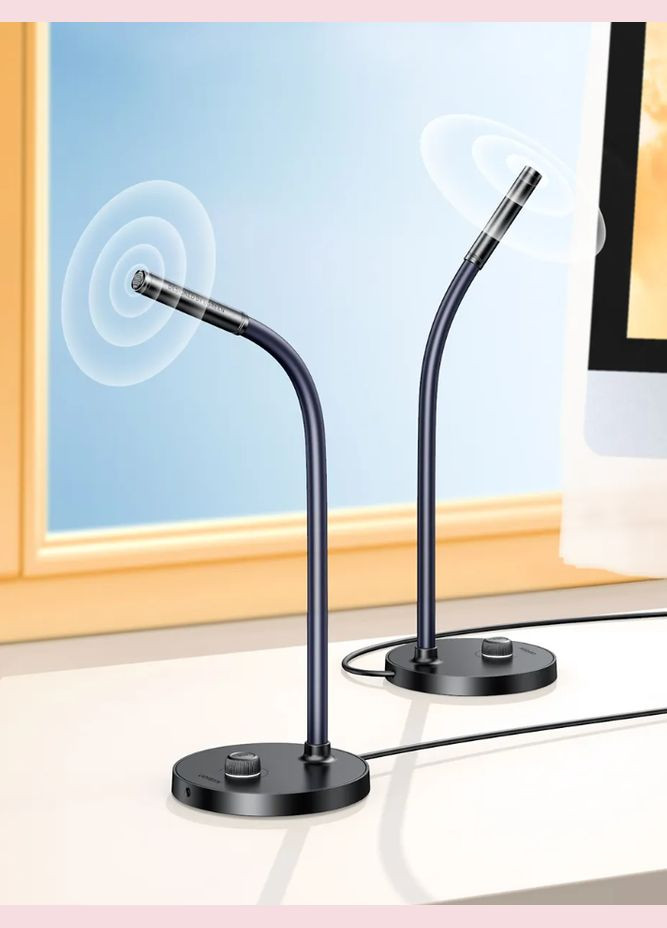 Мікрофон настільний CM564 всеспрямований, з регулюванням гучності (90416) Ugreen (300370020)