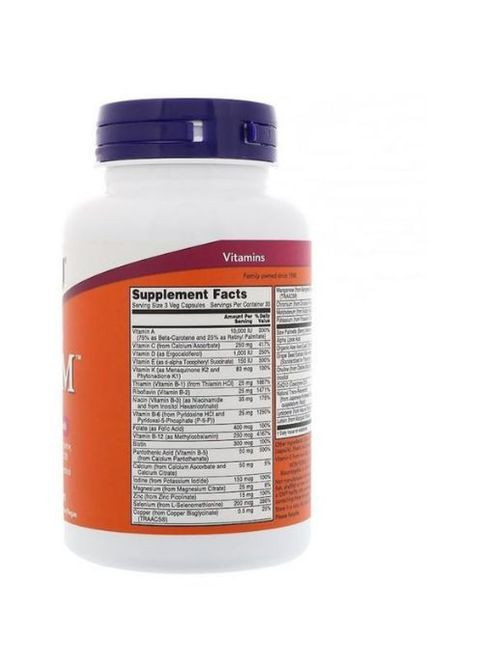 ADAM, Superior Men's Multi 90 Veg Caps Now Foods (362418887)