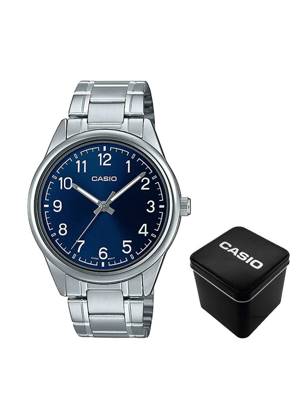 Оригинальные мужские наручные часы Original MTP-V005D-2B4, 24 месяца гарантия! Casio (362916054)