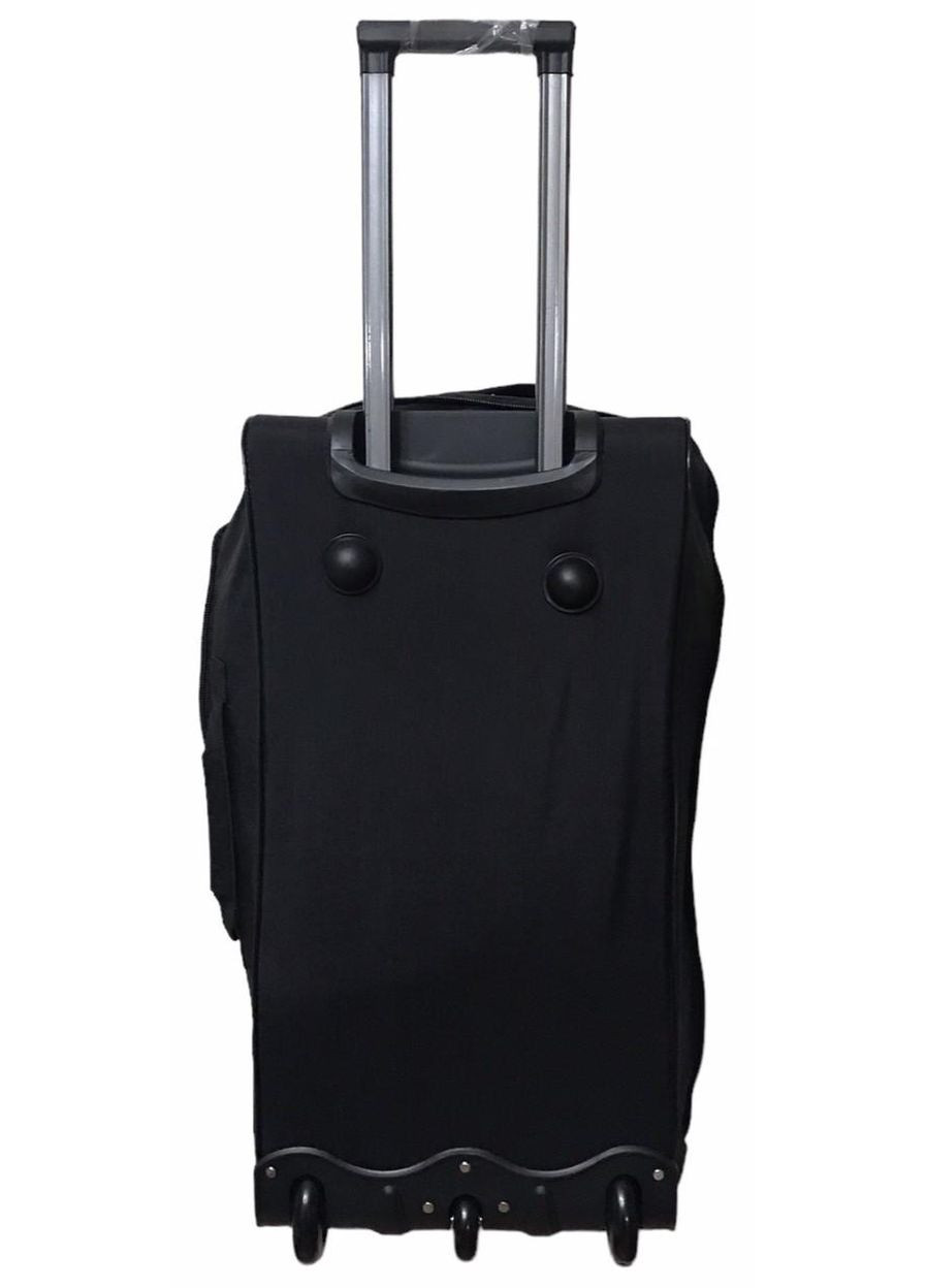 Велика дорожня сумка на колесах 100 літрів трансформер 904 чорна Action (362036047)