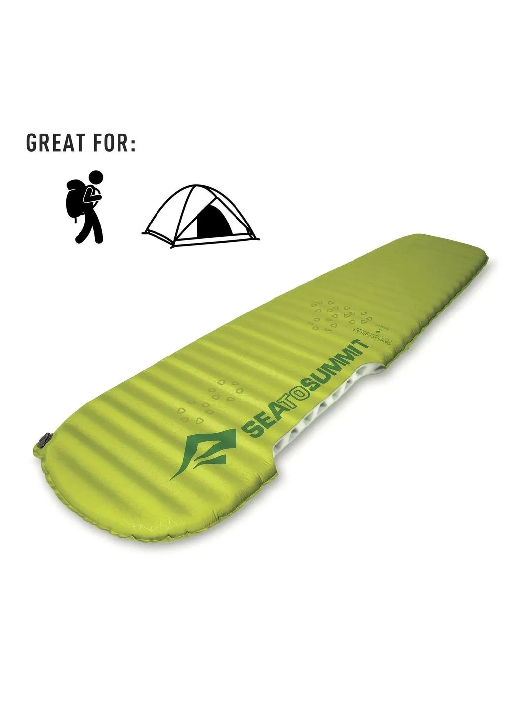 Самонадувающийся коврик Comfort Light Mat, 183х51х5см, Green от Sea To Summit (380640355)