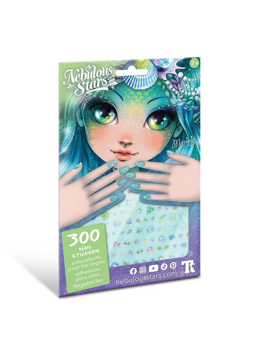 Набор наклеек на ногти – Боди-арт: Звездная красота. Nebulous Stars (370034523)