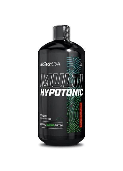 Изотоник, Multi Hypotonic Concentrate, 1000 мл (Апельсин) Biotechusa (329199367)