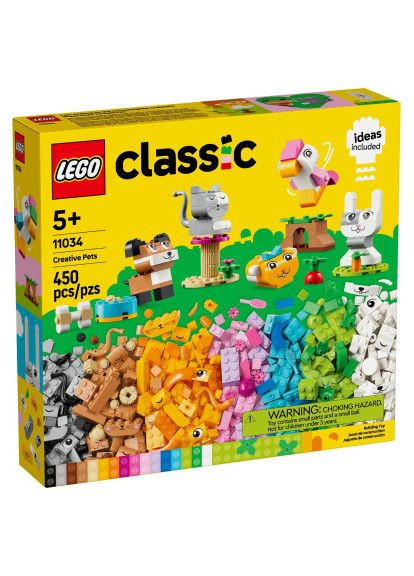 Конструктор (11034) Lego Classic Творчі улюбленці 450 деталей (366659349)