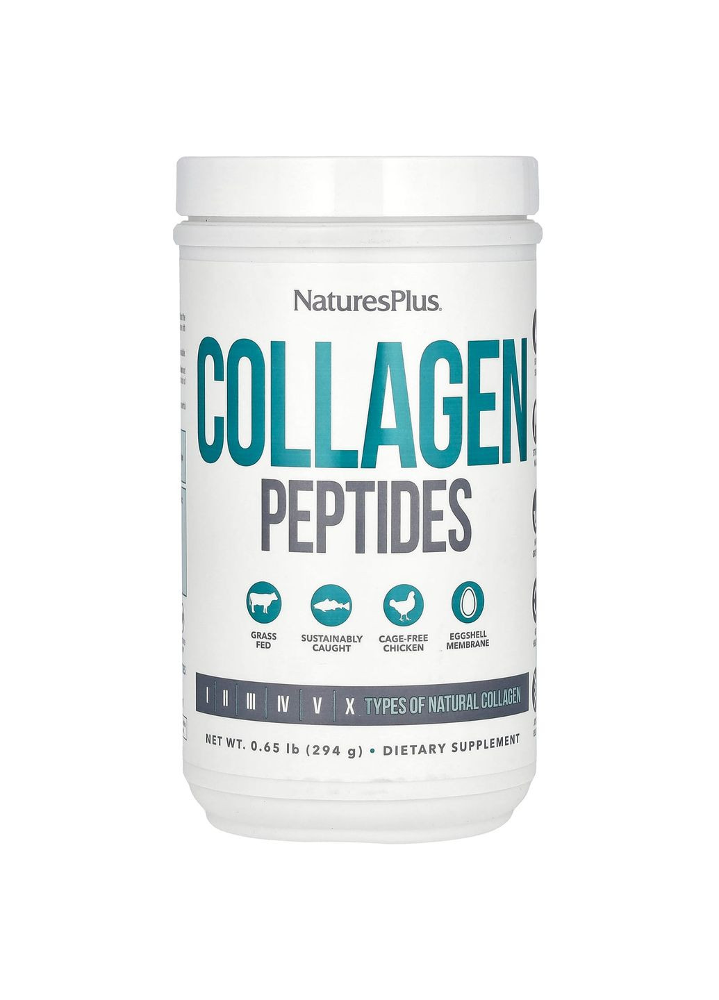 Пептиды коллагена, Collagen Peptides,, 294 г Nature's Plus (367990245)