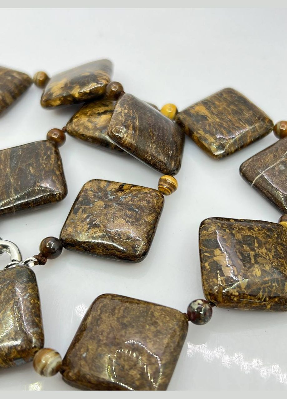 Бусы бронзит 48 см No Brand (292014100)