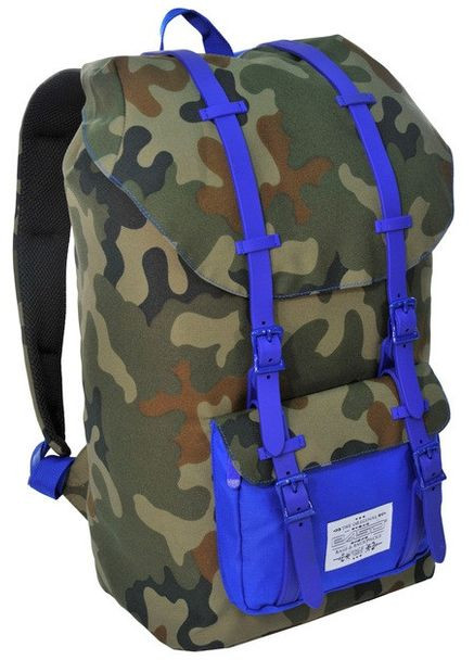 Молодежный рюкзак для ноутбука 15,6", CM-190A 25л Камуфляж Paso (297643801)