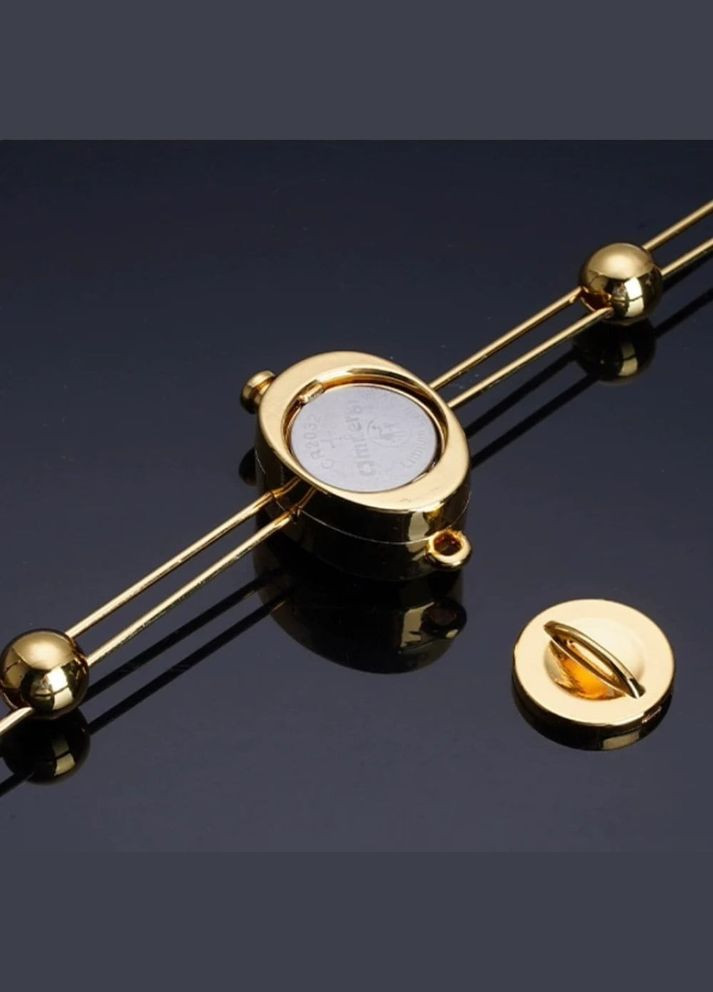 Зажимы для сосков с вибрацией Double Bar Vibration Nipple и клиторальная цепь, золотистые UPKO (328961969)