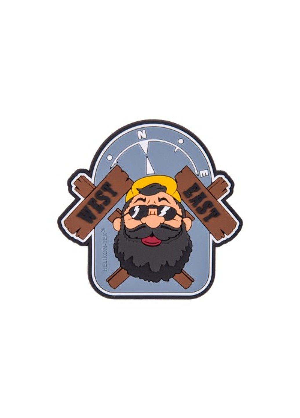 Наліпка на липучці "BEARDMAN OUTBACK" Helikon-Tex (347250819)