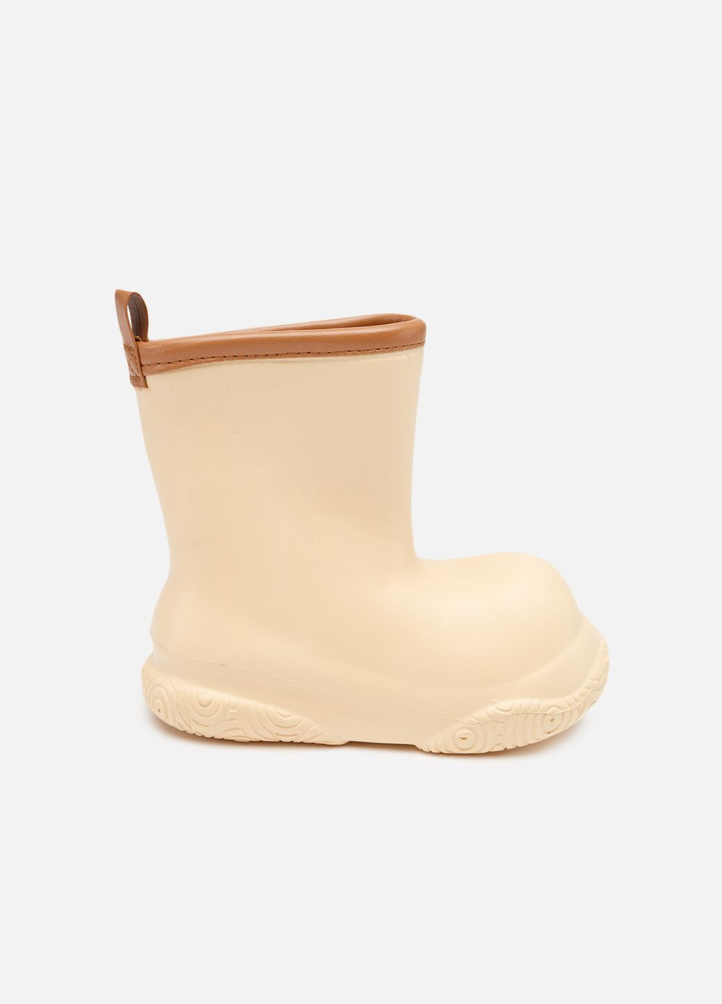 Чоботи гумові для хлопчика колір бежевий CB-00254462 No Brand (316719803)