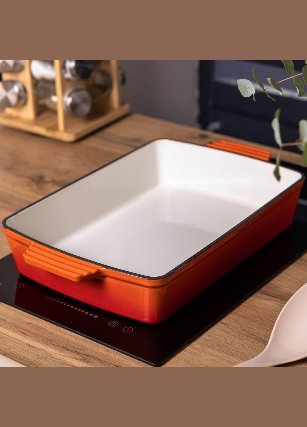 Форма для випічки чавунна 3 л прямокутна, Yongkang (328603677)