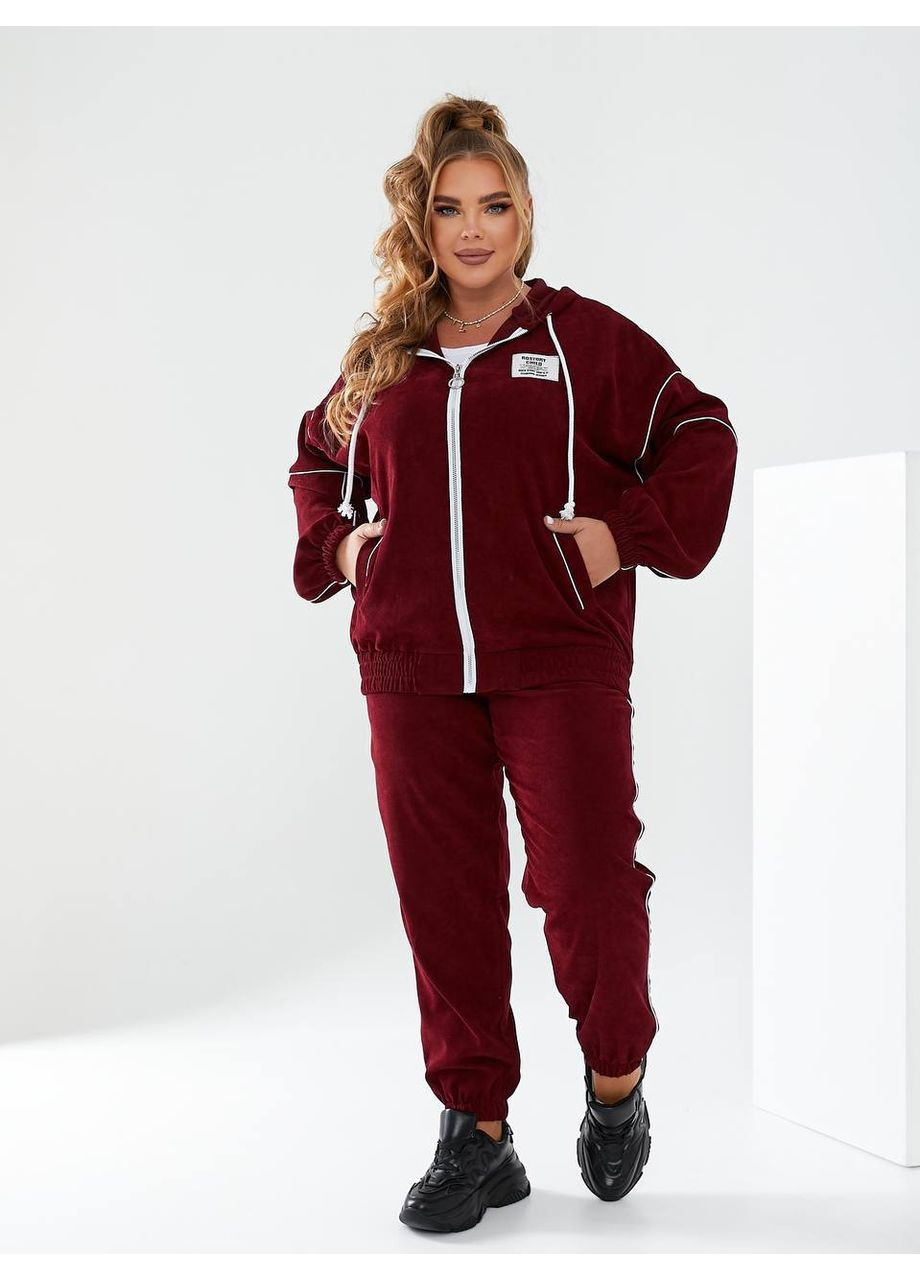 Спортивный костюм женский больших размеров Style Point (349454826)