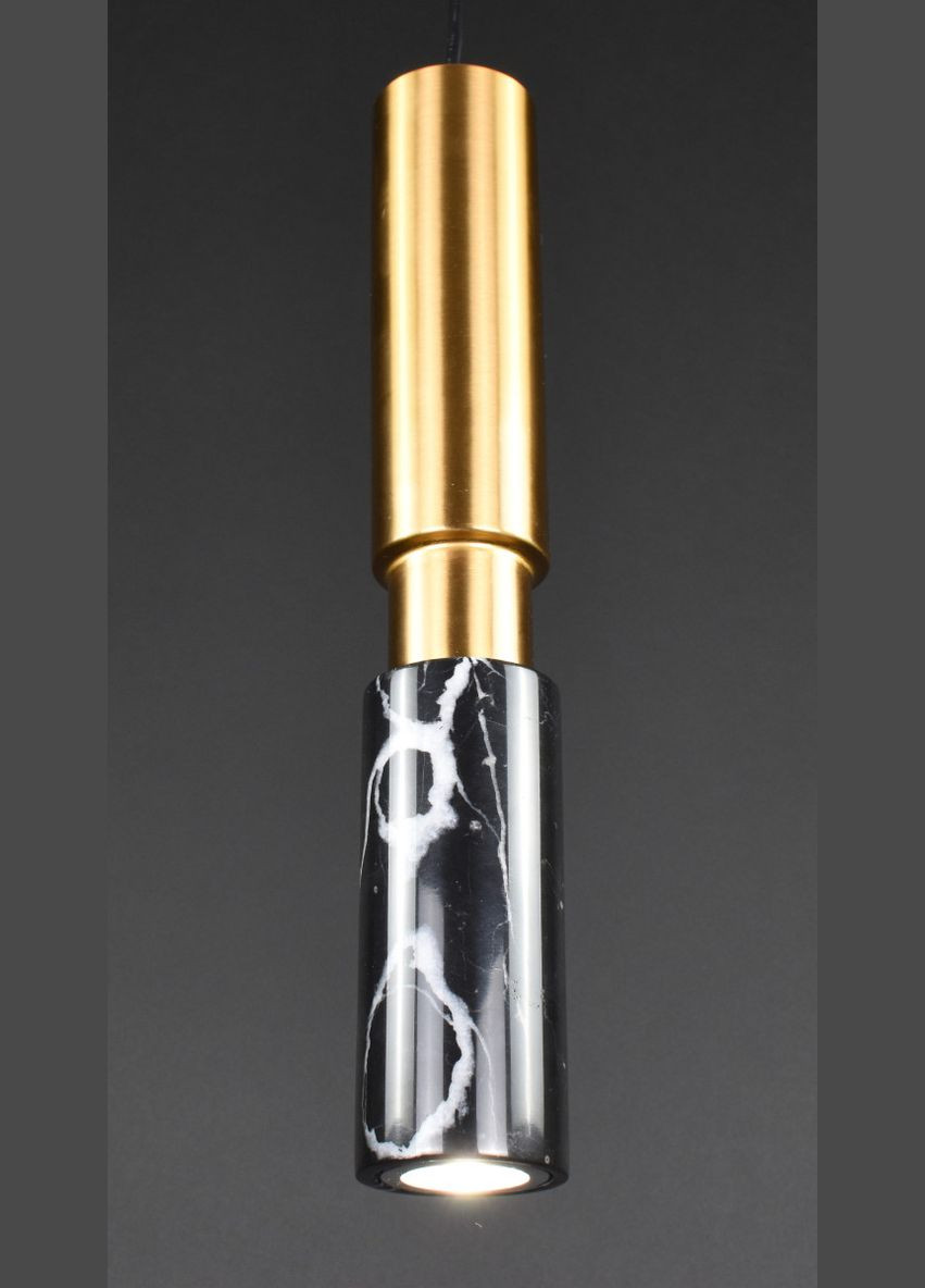 Люстра подвесная на 1 лампочку 27385 Латунь 45-150х10х10 см. Sunnysky (364502086)