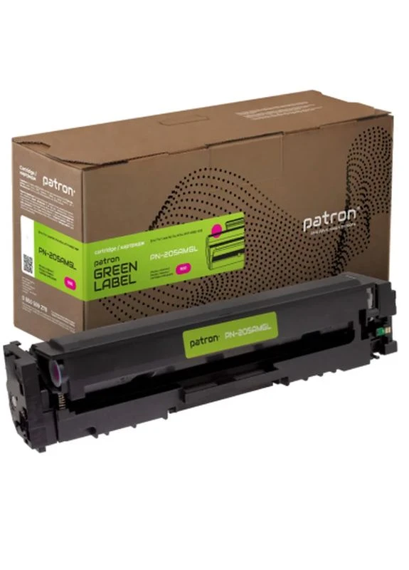Картридж HP 205A (CF533A) Green Label, magenta (PN-205AMGL) Patron (398788558)