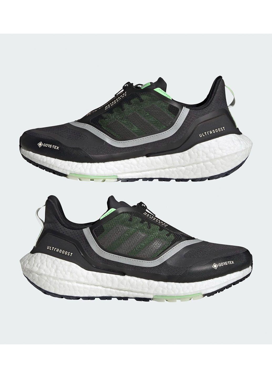 Чорні всесезон кросівки ultraboost 22 gore-tex running shoes gx9127 adidas