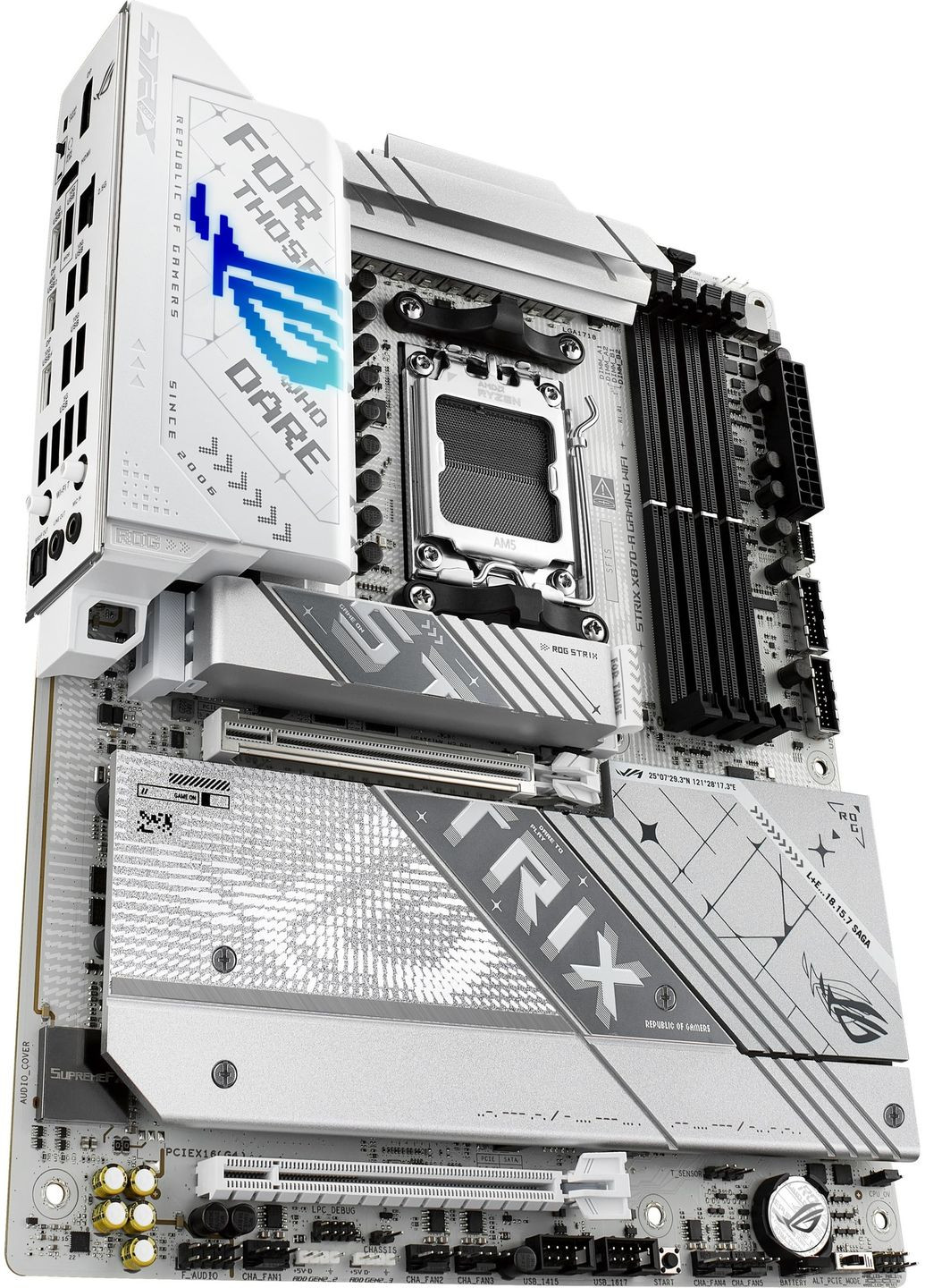 Материнcька плата ROG STRIX X870-A GAMING WIFI sAM5 X870 4xDDR5 M.2 HDMI DP WiFi BT ATX 90MB1IF0-M0EAY0 Asus (360793745)