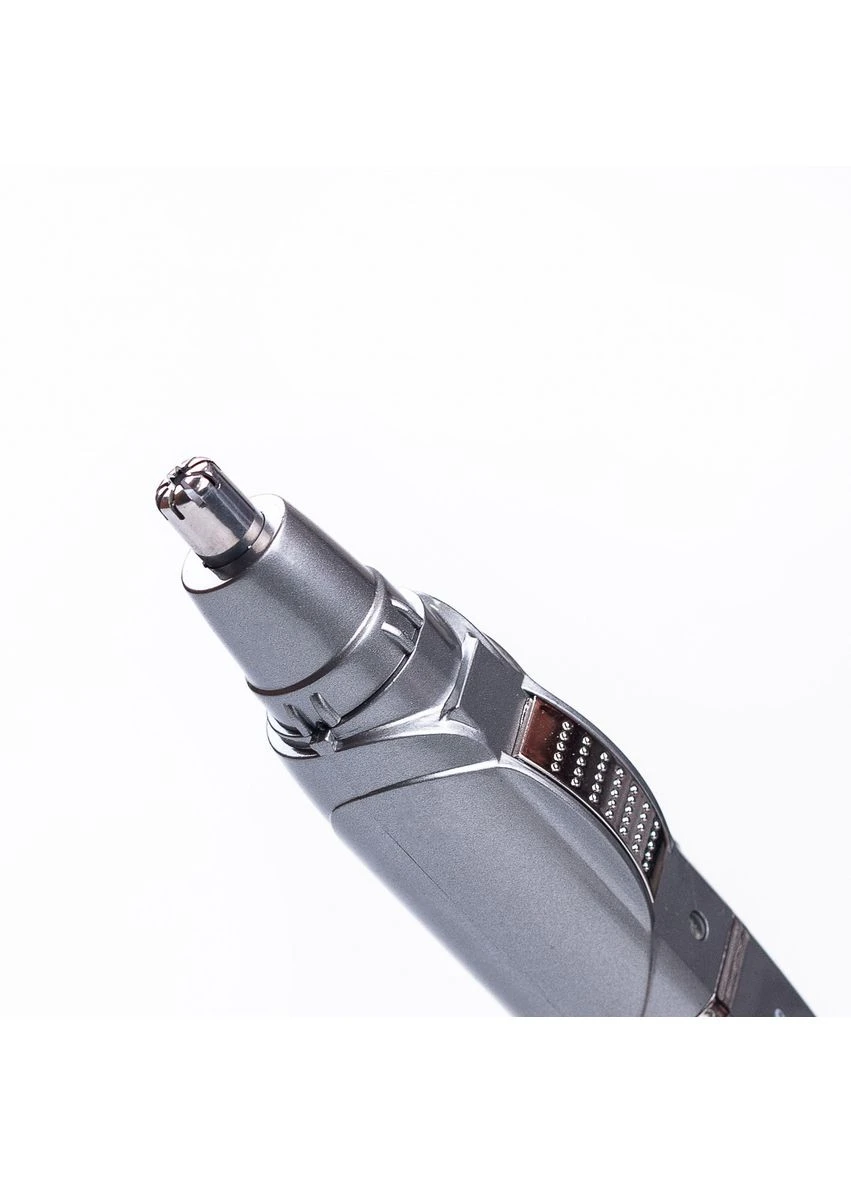 Тример для носа і вух SK-316 акумуляторний з насадками і USB Сірий Sokany (369654230)