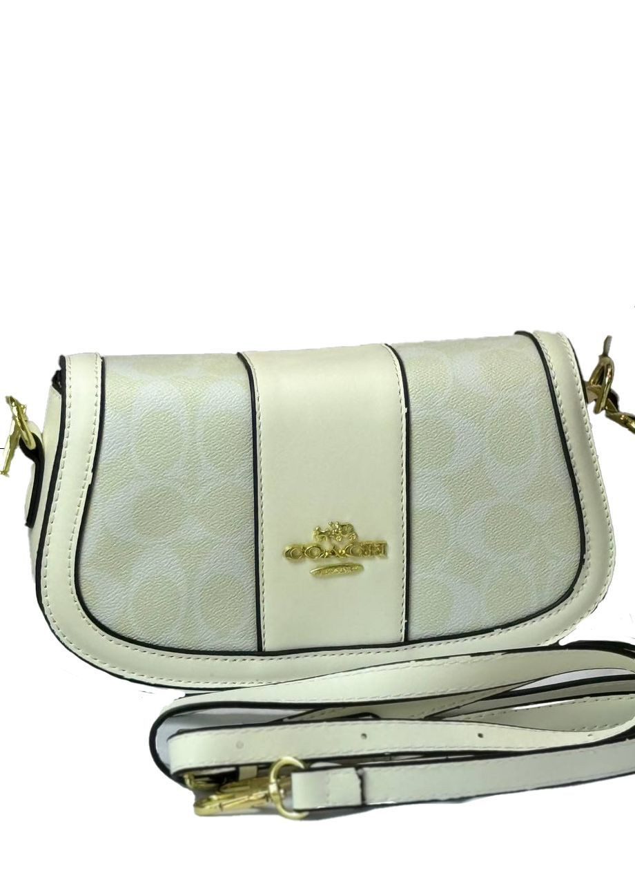 Женская изящная сумка молочного цвета No Brand (362356219)