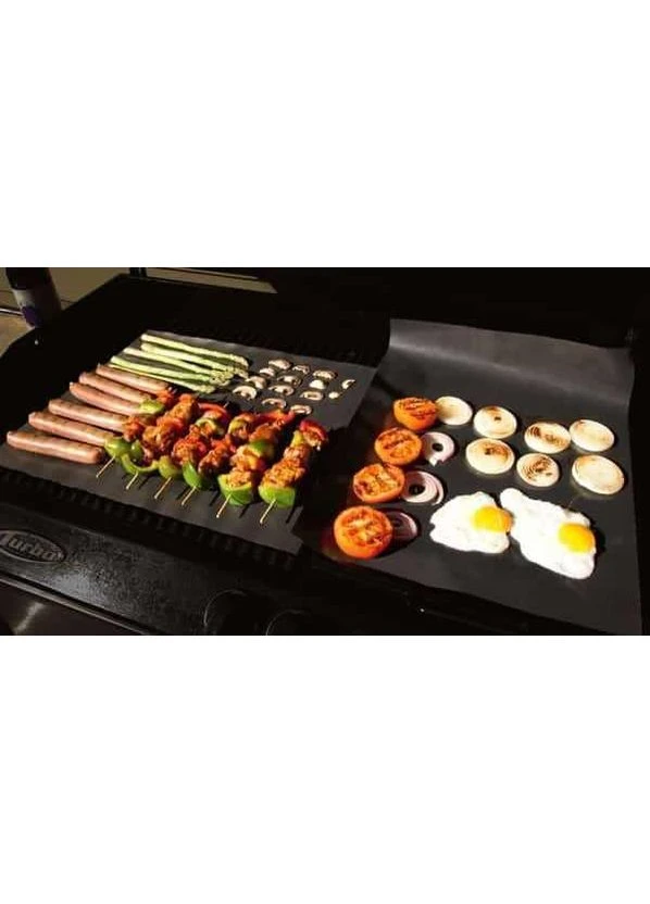Килимок для приготування на грилі гриль мат (grill mat) 40x33 см 77724 Код: 003880 GRILLI (362456693)