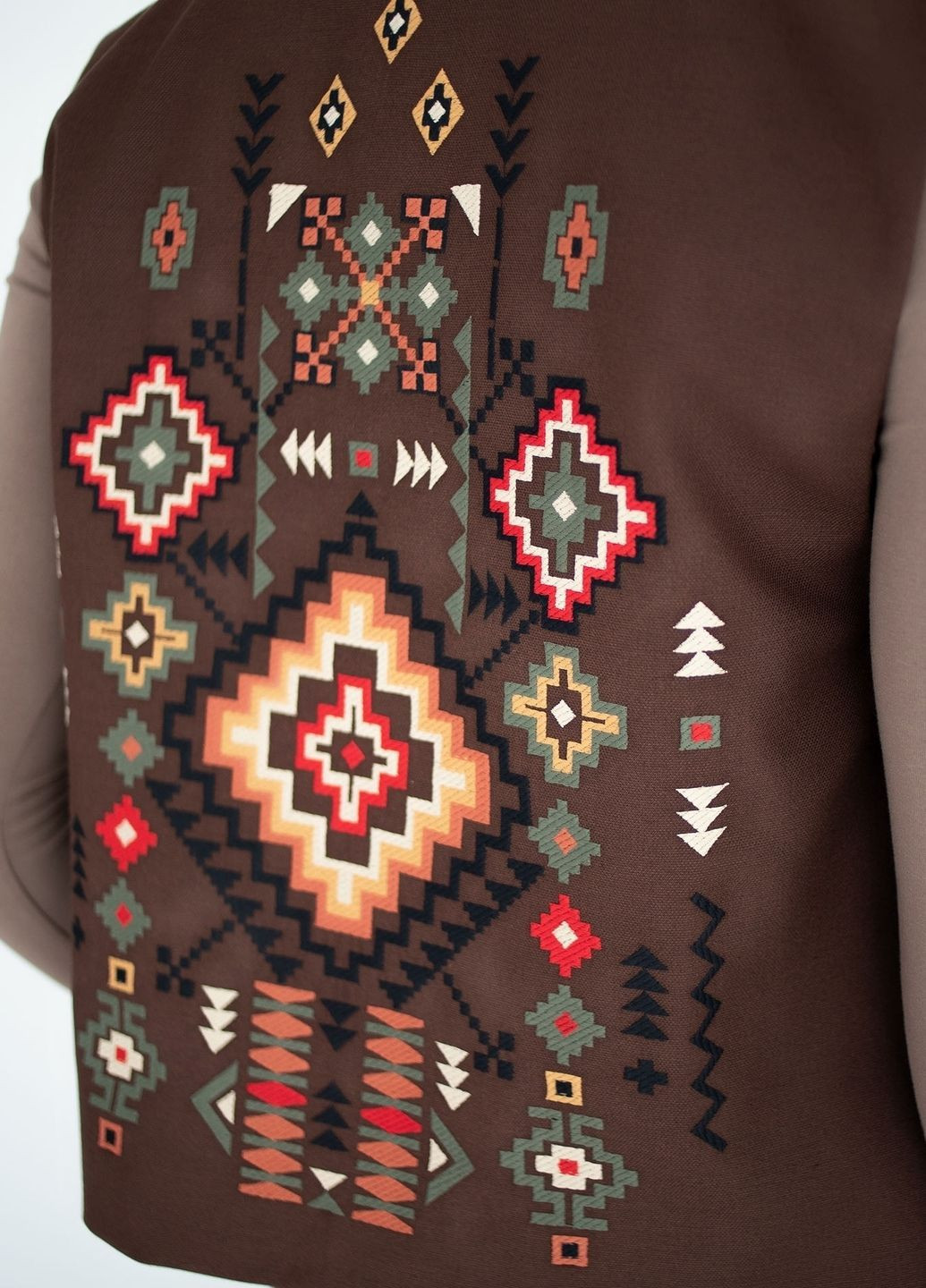 Жилет женский коричневый Едельвіка Жилет (362416596)