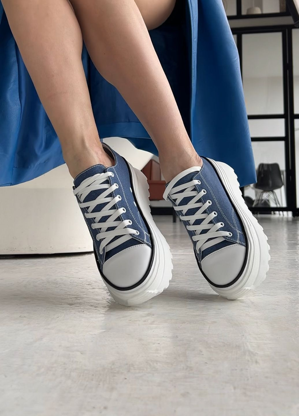 Синие кеды Rayskaya woman