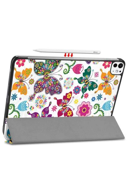 Чохол до планшета Smart Case Apple iPad Pro 11" M4 2024 Butterfly (711631) BeCover Smart Case Apple iPad Pro 11" M4 2024 Butterfly (388713293)