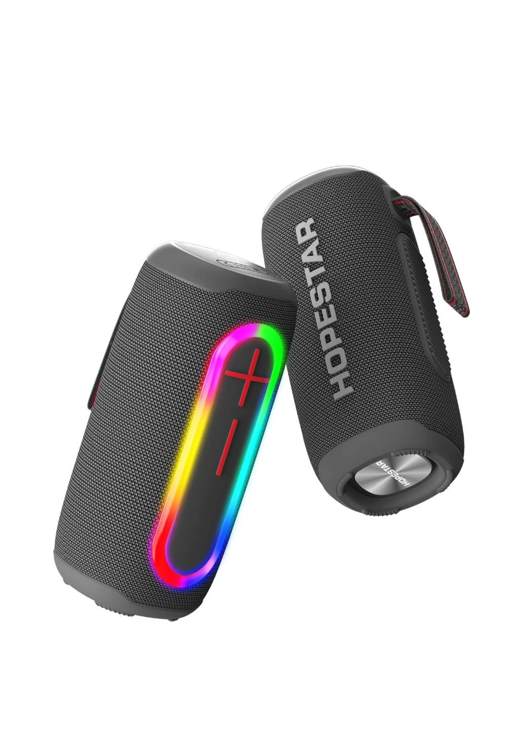 Портативна бездротова колонка Bluetooth P60 акумуляторна Сірий Hopestar (316510506)