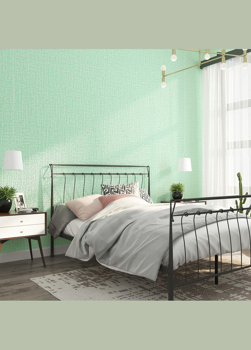 Самоклеящиеся обои светло-зеленые белые 2800*500*2,5мм MC-32 (YM-08) SW-00001159 Sticker Wall (316258121)