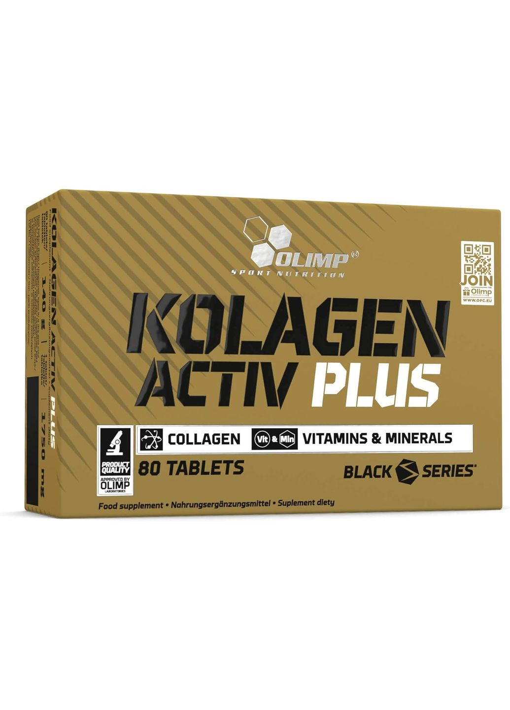 Колаген Kolagen Activ Plus Sport Edition 80 таблеток Olimp (305743964)