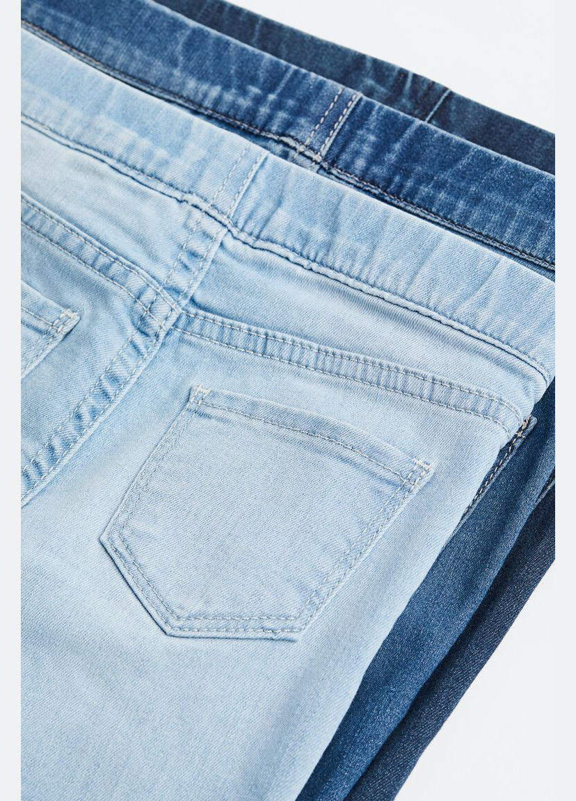 Джинси для дівчинки 9760 98 см Темно-синій 63766 H&M (333208091)