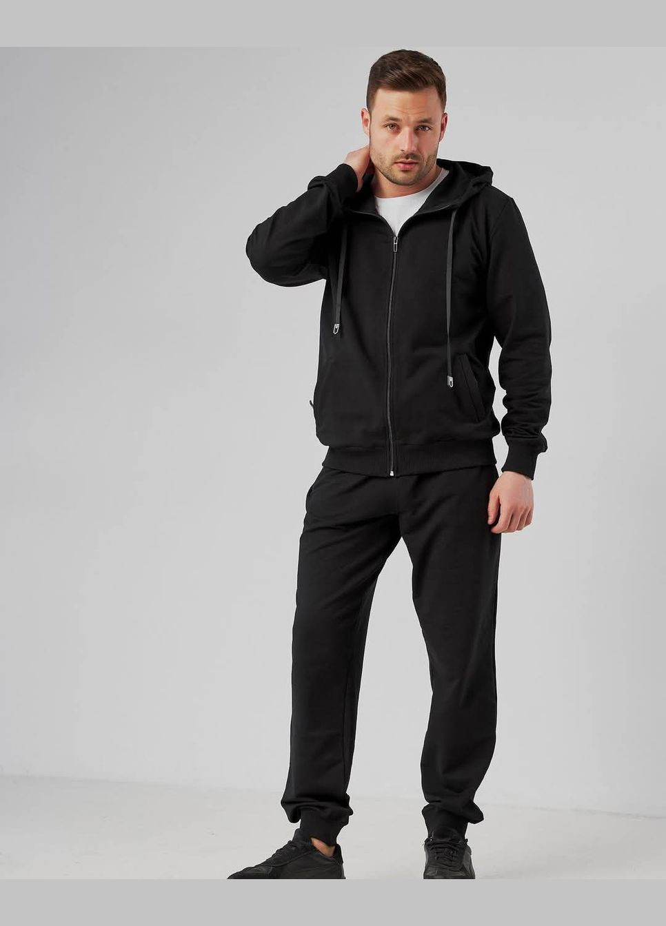 Спортивний костюм чоловічий батал двухнитка, (М79.2) UMON (315890697)